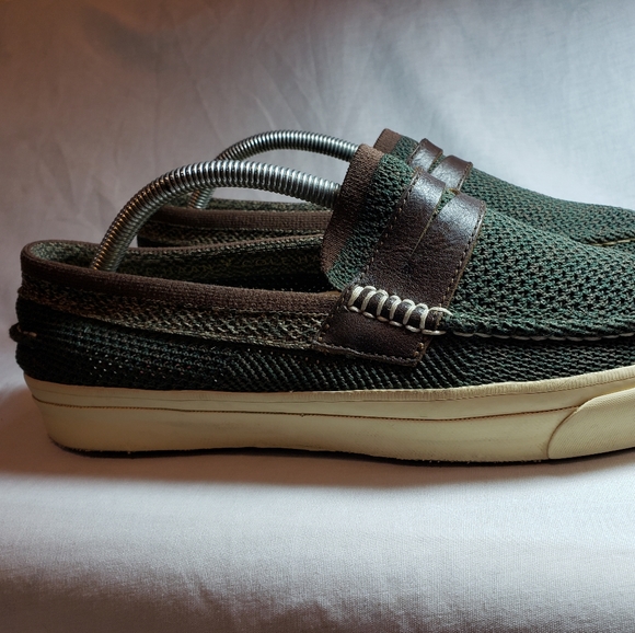 Cole Haan Pinch Weekender LX Stitchlite Loafer  Green/Brown C28373 Mens Sz 10 M main image 8